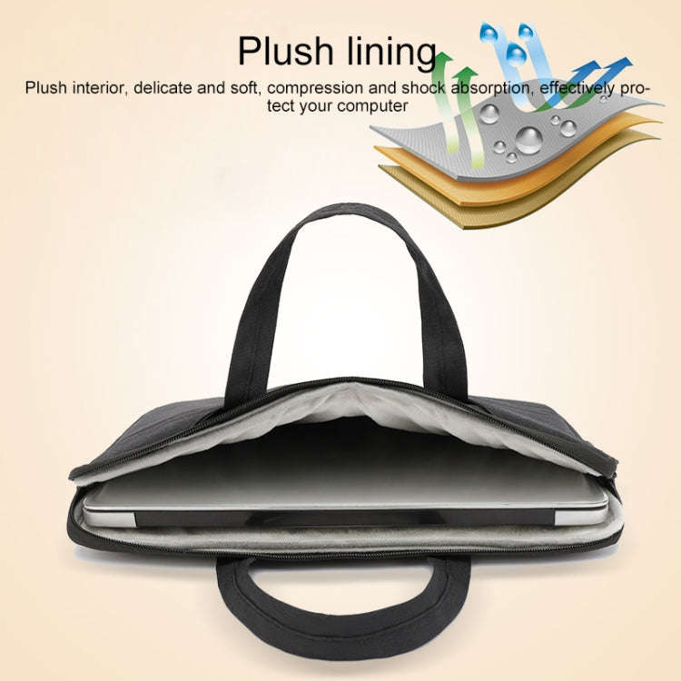 POFOKO C510 Waterproof Oxford Cloth Laptop Handbag For 15.4-16 inch Laptops(Navy Blue)