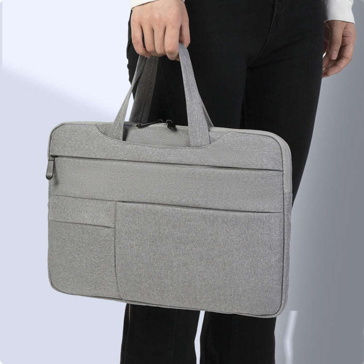 POFOKO C510 Waterproof Oxford Cloth Laptop Handbag For 15.4-16 inch Laptops(Navy Blue)