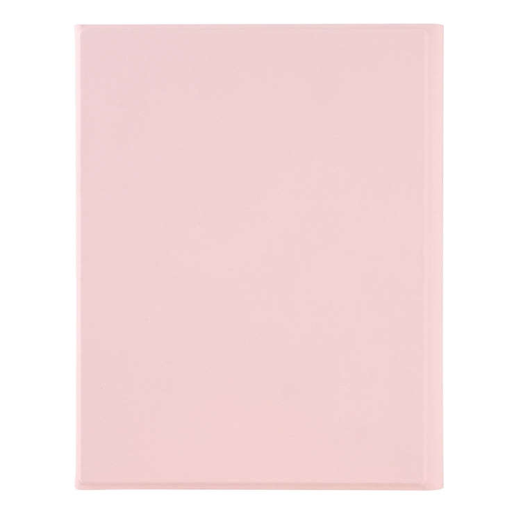 A07B-A Lambskin Texture Square Keycap Bluetooth Keyboard Leather Case with Touch Control For iPad...