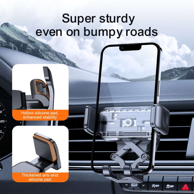 JOYROOM JR-ZS283 Air Vent Car Phone Holder(Black)