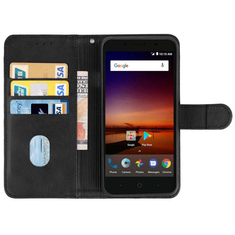 Leather Phone Case For ZTE Tempo X / Vantage Z839 / N9137(Black)