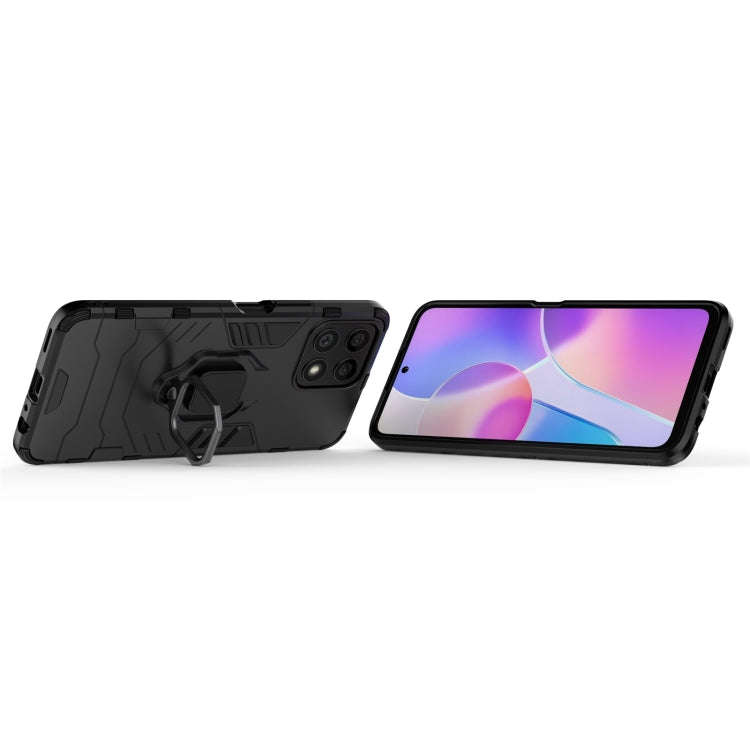 For Honor X30i PC + TPU Shockproof Phone Case(Black)