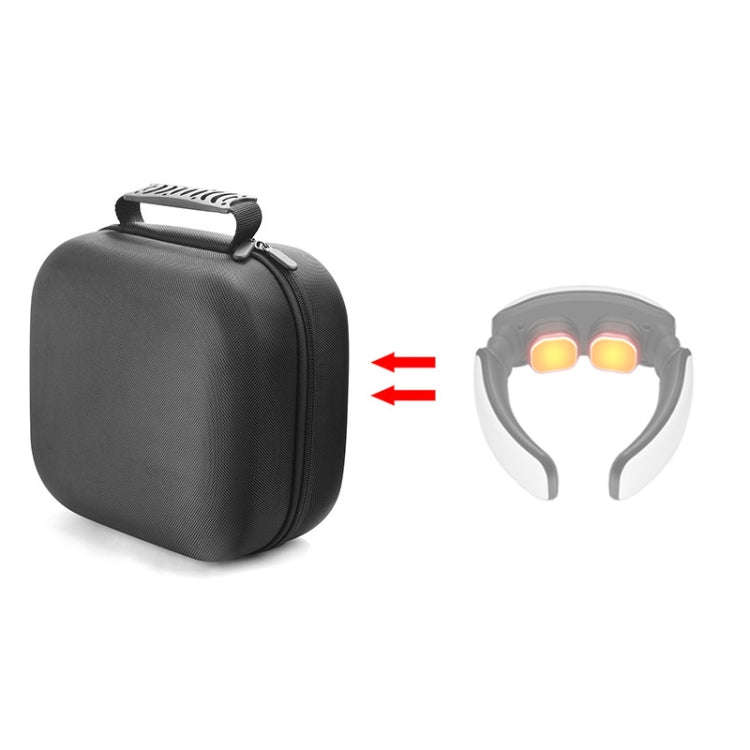 For Shengyangkang Cervical Spine Massager Handbag Storage Box(Black)
