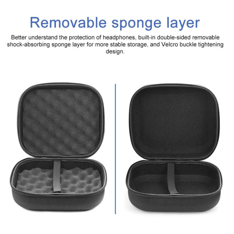 For Repor Cervical Spine Massager Handbag Storage Box(Black)