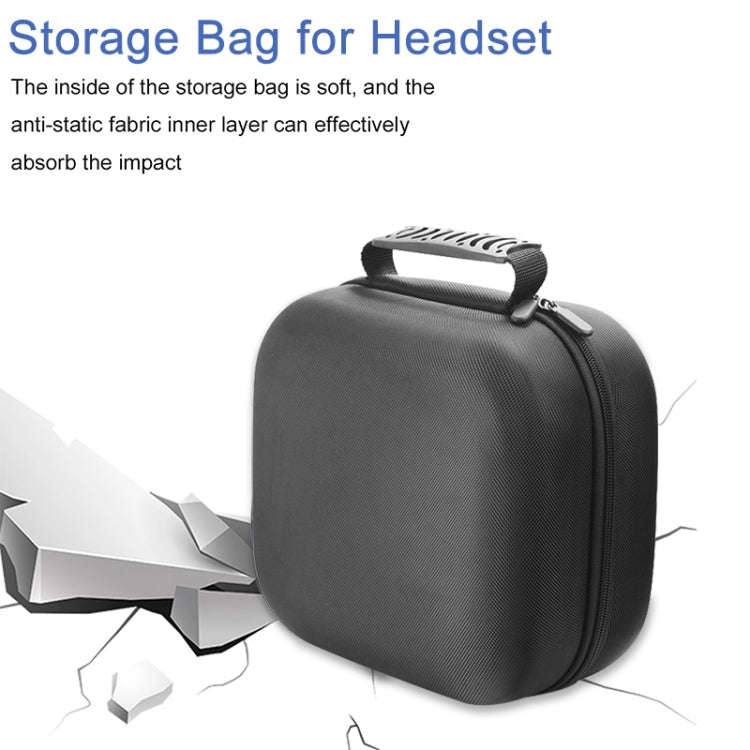 For Repor Cervical Spine Massager Handbag Storage Box(Black)