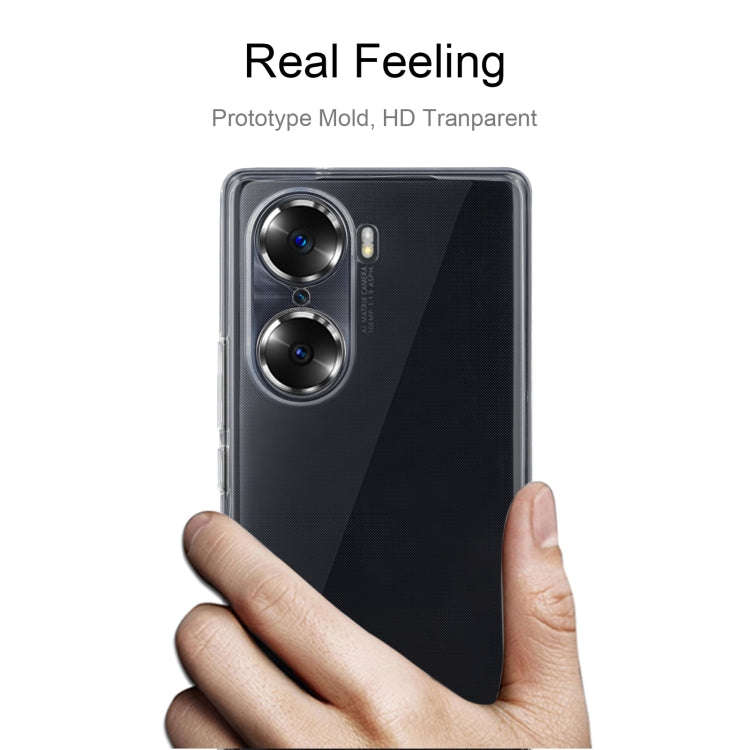 For Honor 60 0.75mm Ultra-thin Transparent TPU Soft Phone Case