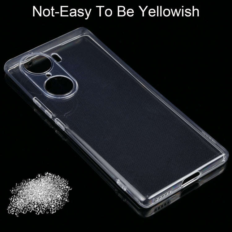 For Honor 60 0.75mm Ultra-thin Transparent TPU Soft Phone Case