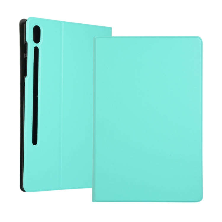 For Lenovo Xiaoxin Pad Pro 12.6 Voltage Craft Texture TPU Horizontal Flip Tablet Case(Mint Green)