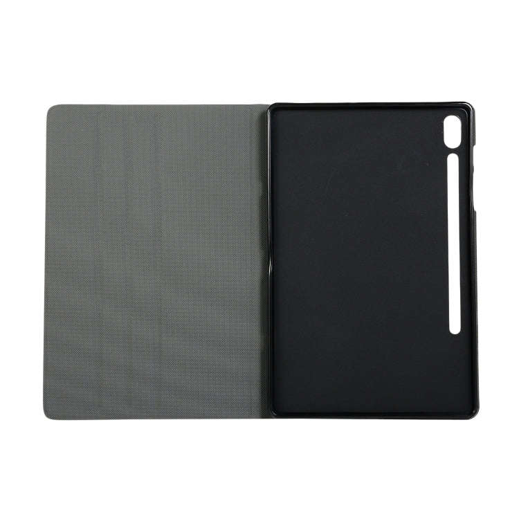 For Lenovo Xiaoxin Pad Pro 12.6 Voltage Craft Texture TPU Horizontal Flip Tablet Case(Gold)