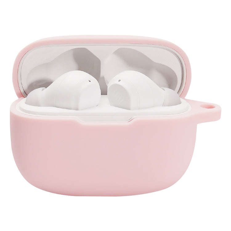 For JBL Wave 200TWS Silicone Earphone Protective Case(Pink)