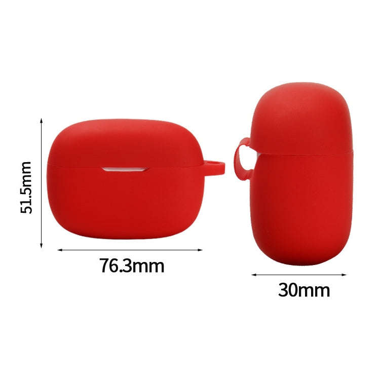 For JBL Wave 200TWS Silicone Earphone Protective Case(Pink)