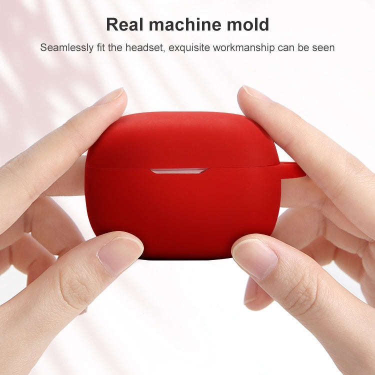 For JBL Wave 200TWS Silicone Earphone Protective Case(Grass Green)
