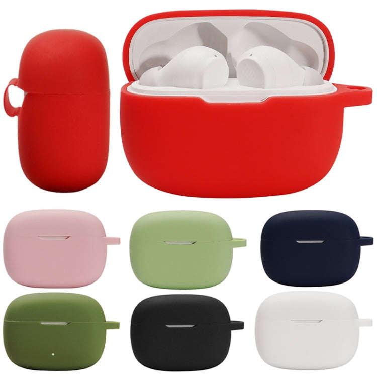 For JBL Wave 200TWS Silicone Earphone Protective Case(Pink)