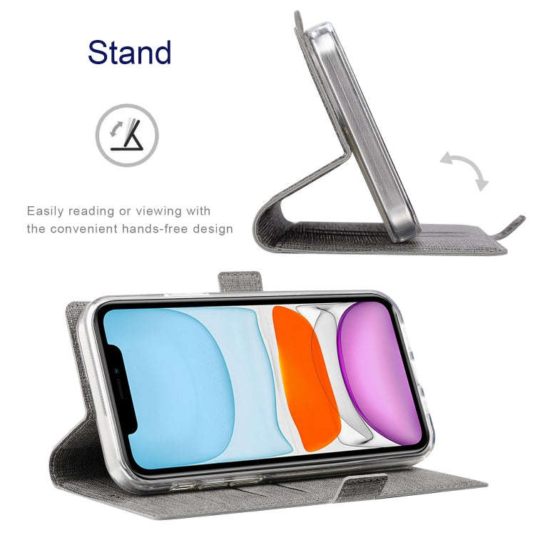 For Sony Xperia Pro-I ViLi K Series Magnetic Buckle Horizontal Flip Leather Phone Case(Grey)