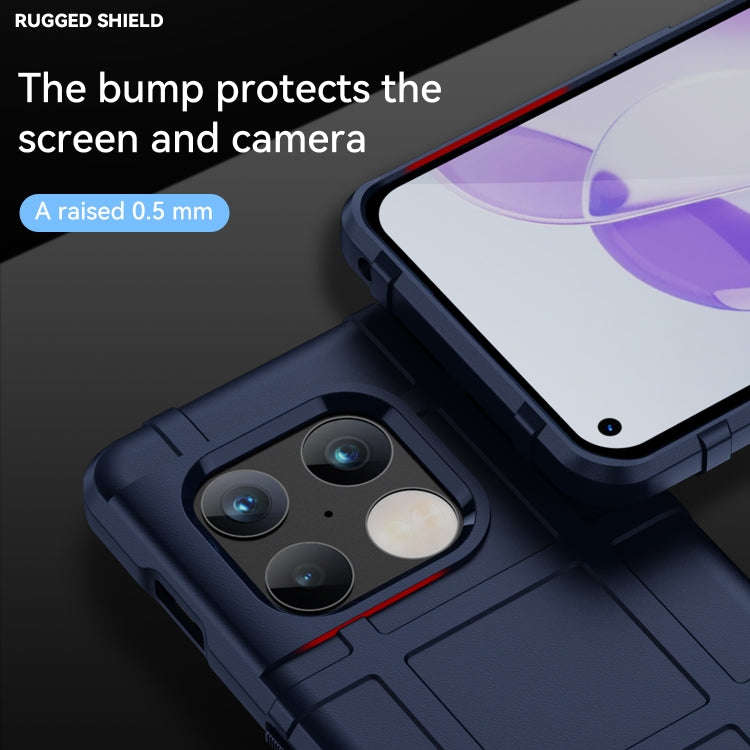 For OnePlus 10 Pro 5G Full Coverage Shockproof TPU Phone Case(Blue)