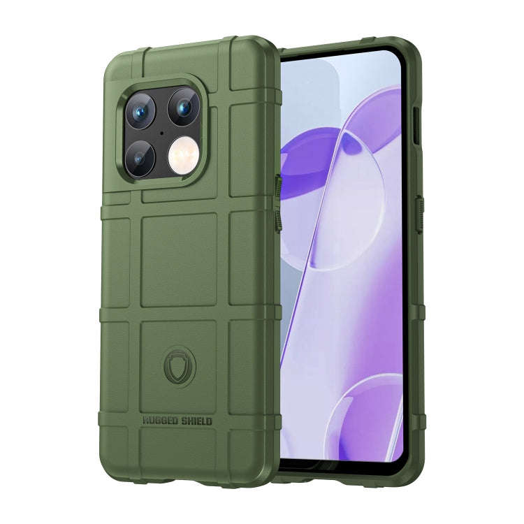 For OnePlus 10 Pro 5G Full Coverage Shockproof TPU Phone Case(Green)