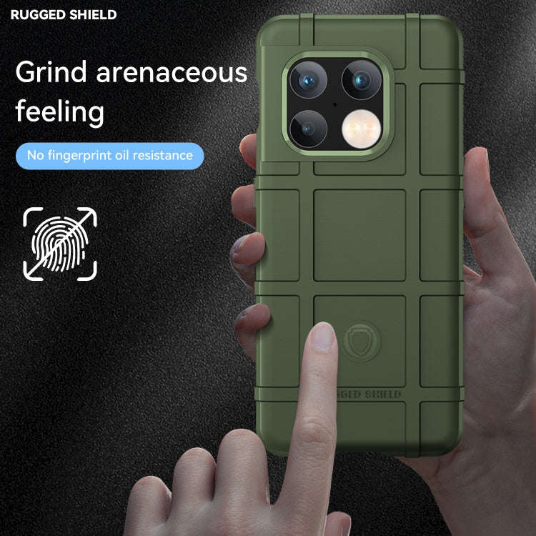 For OnePlus 10 Pro 5G Full Coverage Shockproof TPU Phone Case(Green)