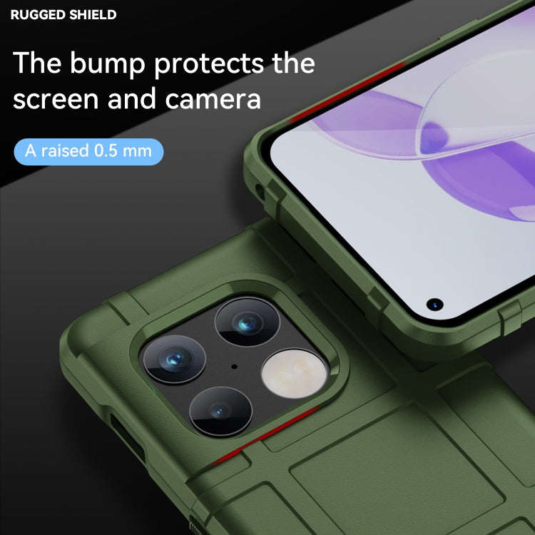 For OnePlus 10 Pro 5G Full Coverage Shockproof TPU Phone Case(Green)