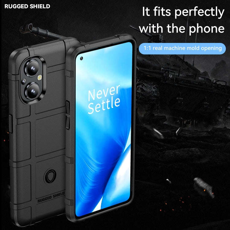 For OnePlus Nord N20 5G Full Coverage Shockproof TPU Phone Case(Black)