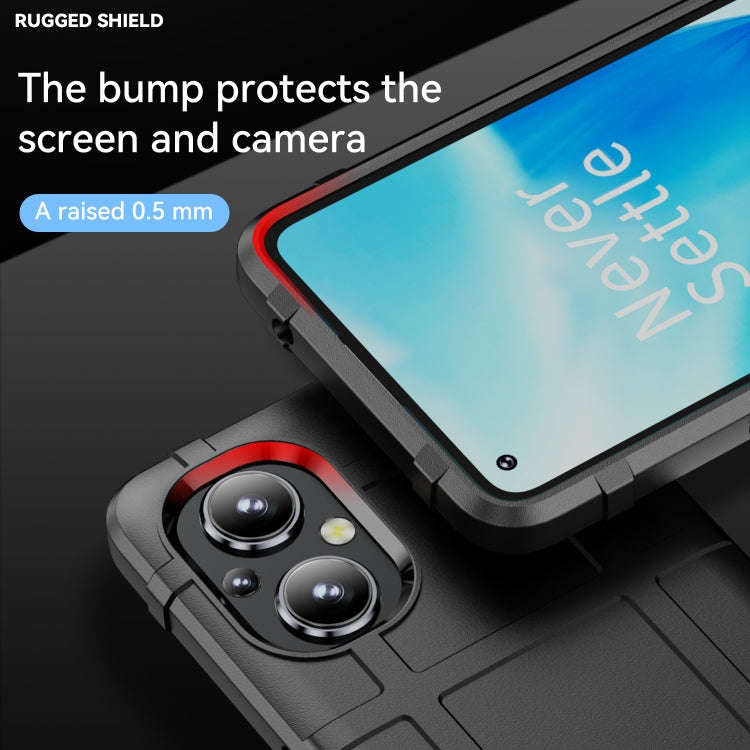 For OnePlus Nord N20 5G Full Coverage Shockproof TPU Phone Case(Black)