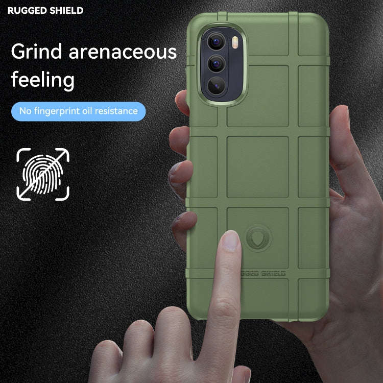 For Motorola Moto G Stylus 2022 Full Coverage Shockproof TPU Phone Case(Green)