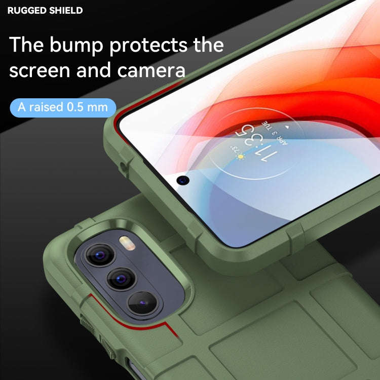 For Motorola Moto G Stylus 2022 Full Coverage Shockproof TPU Phone Case(Green)