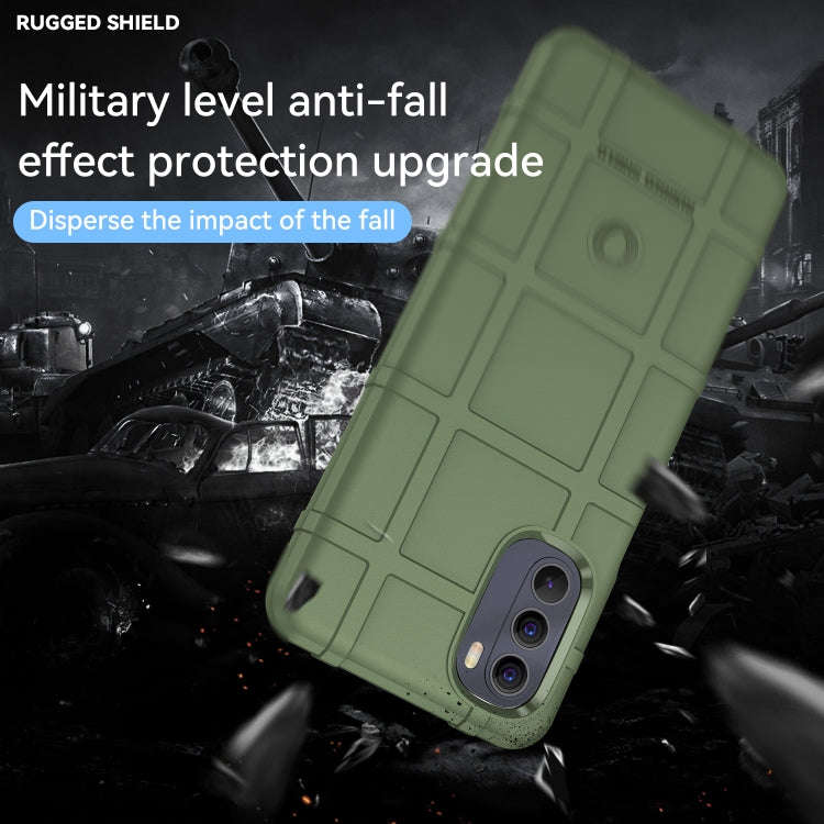For Motorola Moto G Stylus 2022 Full Coverage Shockproof TPU Phone Case(Green)