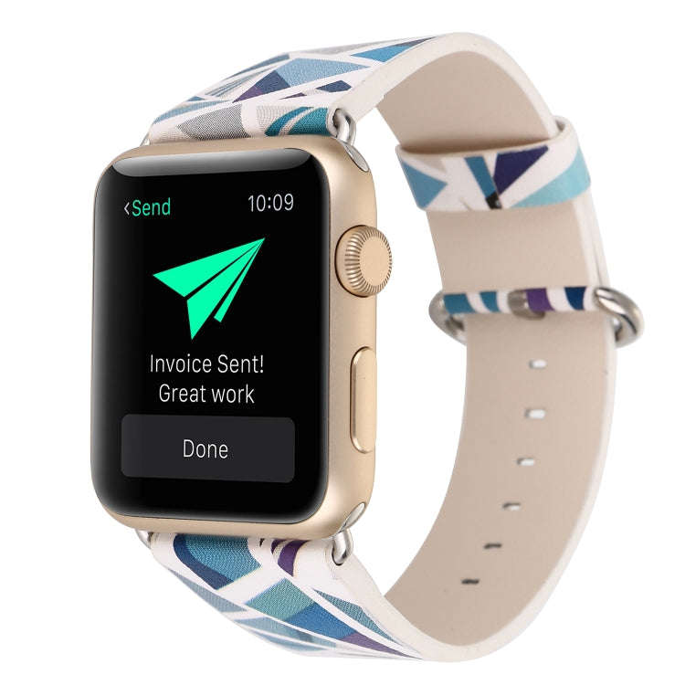 For Apple Watch Series 9&8&7 41mm / SE 3&SE 2&6&SE&5&4 40mm / 3&2&1 38mm Fashion Strap Watch Band...