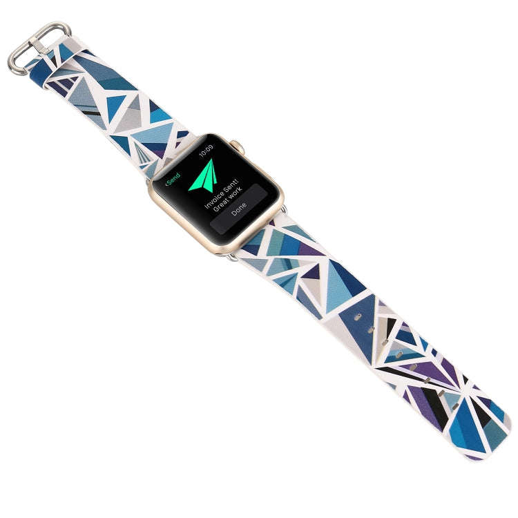 For Apple Watch Series 9&8&7 41mm / SE 3&SE 2&6&SE&5&4 40mm / 3&2&1 38mm Fashion Strap Watch Band...