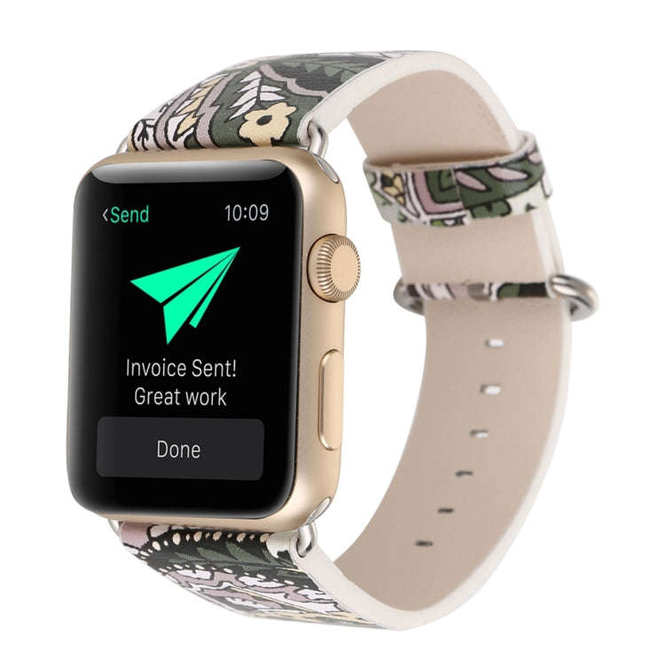 For Apple Watch Series 9&8&7 41mm / SE 3&SE 2&6&SE&5&4 40mm / 3&2&1 38mm Fashion Strap Watch Band...