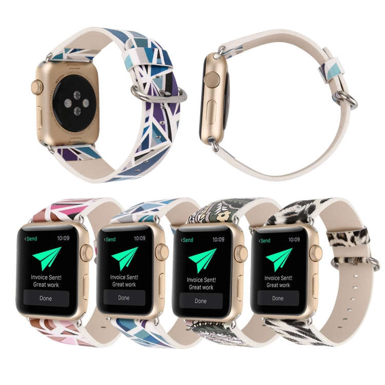 For Apple Watch Series 9&8&7 41mm / SE 3&SE 2&6&SE&5&4 40mm / 3&2&1 38mm Fashion Strap Watch Band...