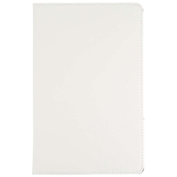 For Lenovo Tab P12 Pro 12.6 Litchi Texture Solid Color Leather Tablet Case(White)