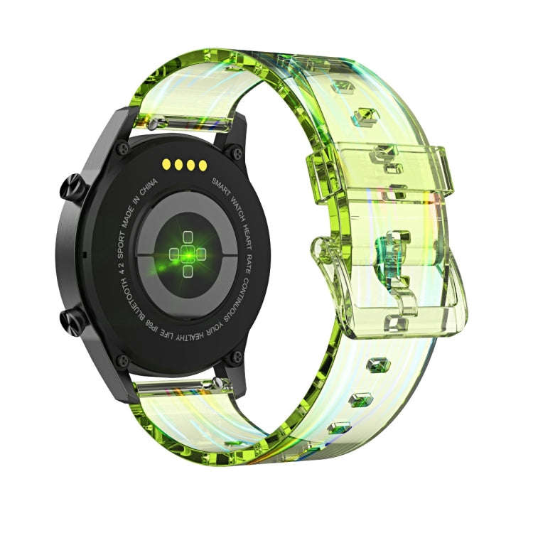 20mm Aurora Translucent Watch Band(Green)