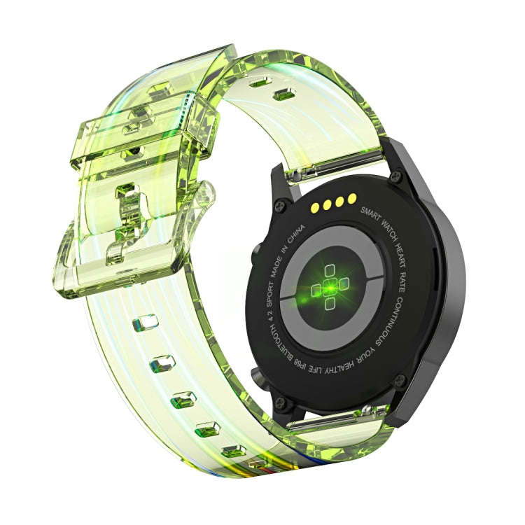20mm Aurora Translucent Watch Band(Green)