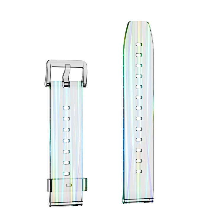 22mm Aurora Translucent Watch Band(Black)