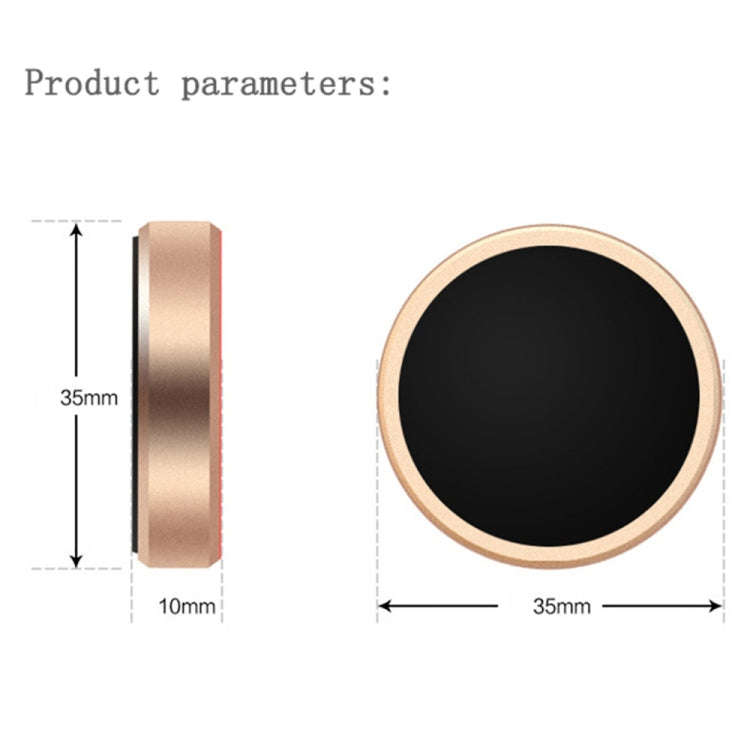 A8 Car Magnetic Phone Holder(Gold)