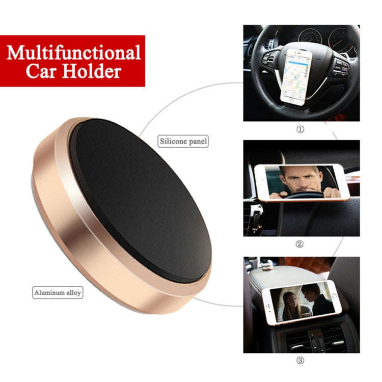 A8 Car Magnetic Phone Holder(Gold)