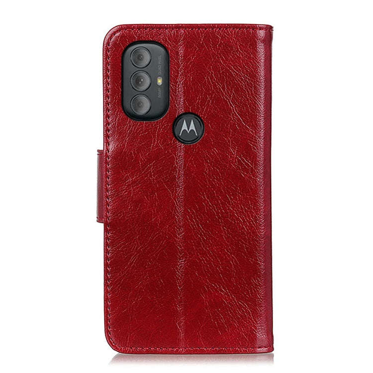 For Motorola Moto G Power (2022) Nappa Texture Horizontal Flip Leather Phone Case(Red)