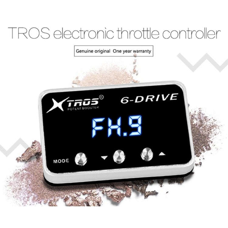 For Ford Ranger 2012-2020 TROS TS-6Drive Potent Booster Electronic Throttle Controller