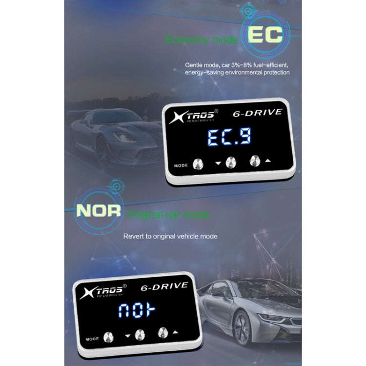 For Ford Ranger 2012-2020 TROS TS-6Drive Potent Booster Electronic Throttle Controller