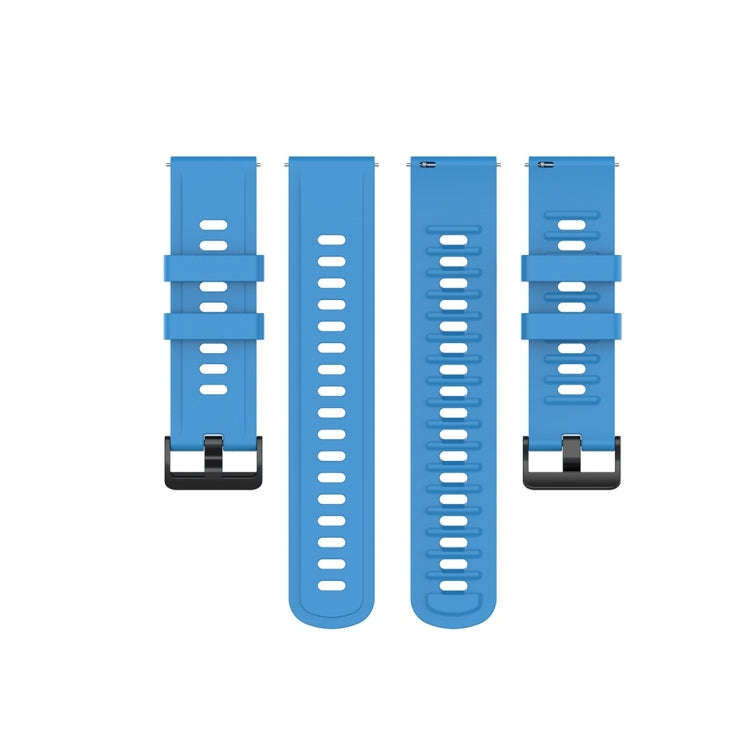 For Amazfit GTR Silicone Smart Watch Watch Band, Size:20mm(Sky Blue)