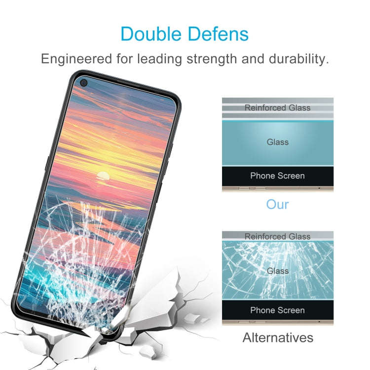 50 PCS 0.26mm 9H 2.5D Tempered Glass Film For Oukitel K9 Pro