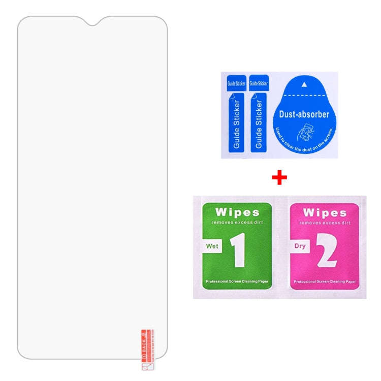 50 PCS 0.26mm 9H 2.5D Tempered Glass Film For TCL 20Y
