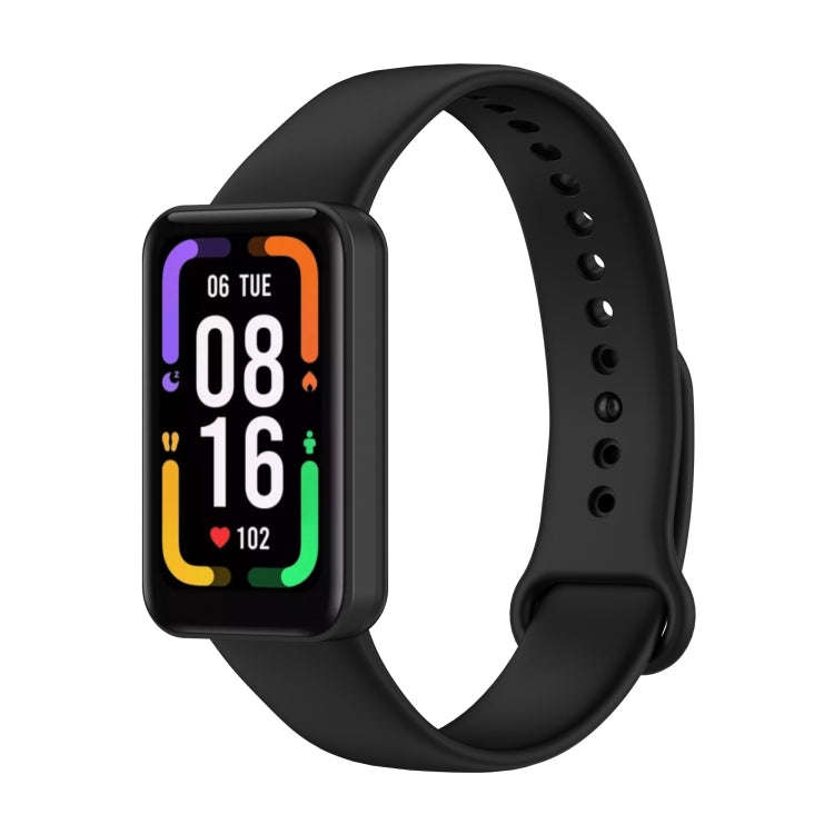 For Xiaomi Redmi Smart Band Pro Silicone Watch Band(Black)