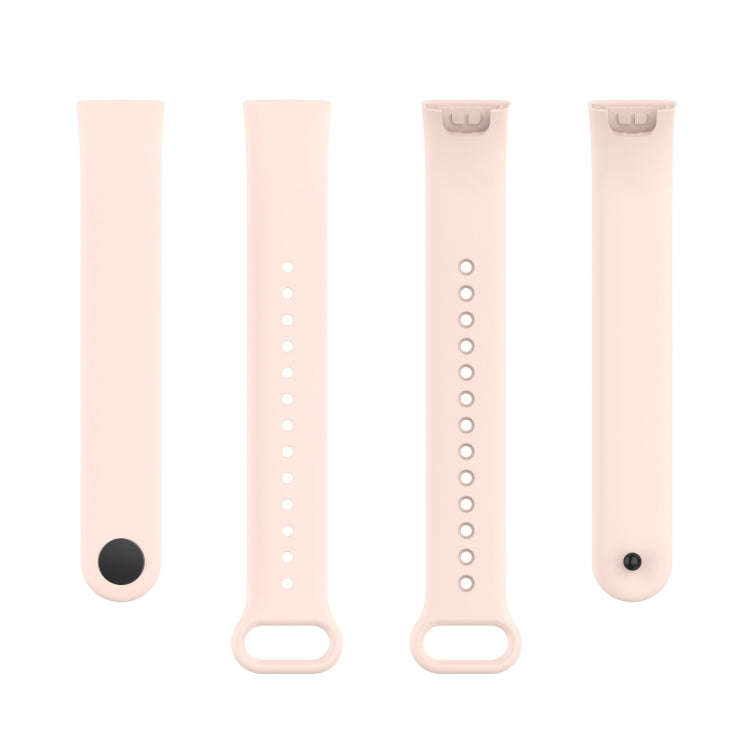 For Xiaomi Redmi Smart Band Pro Silicone Watch Band(Light Pink)