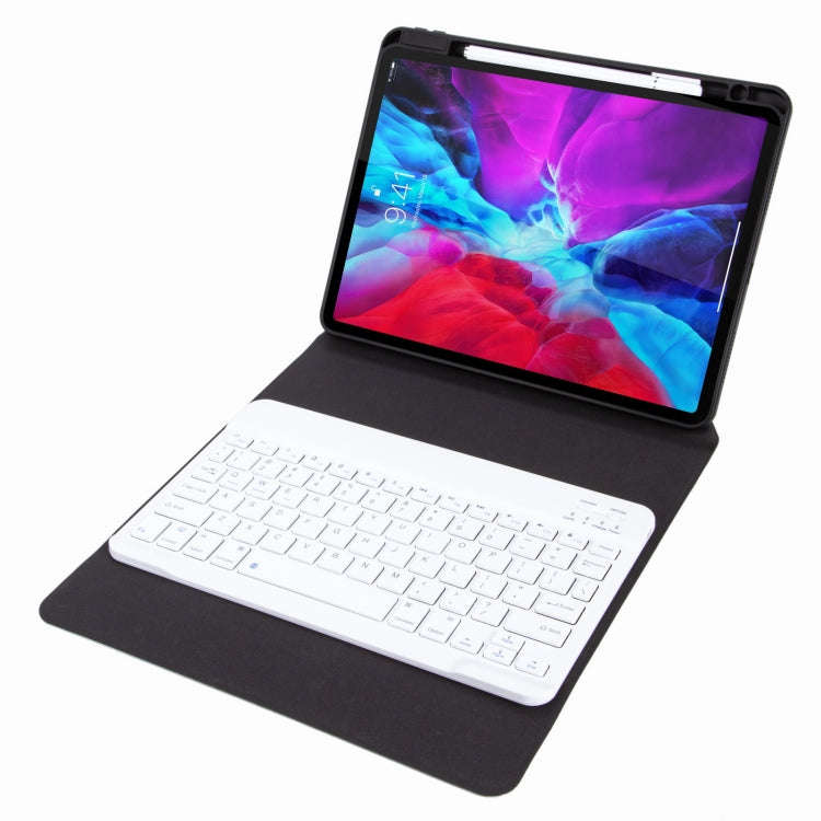 H-109 Bluetooth Keyboard Leather Case with Rear Three-fold Holder For iPad Pro 11 inch 2021 & 202...