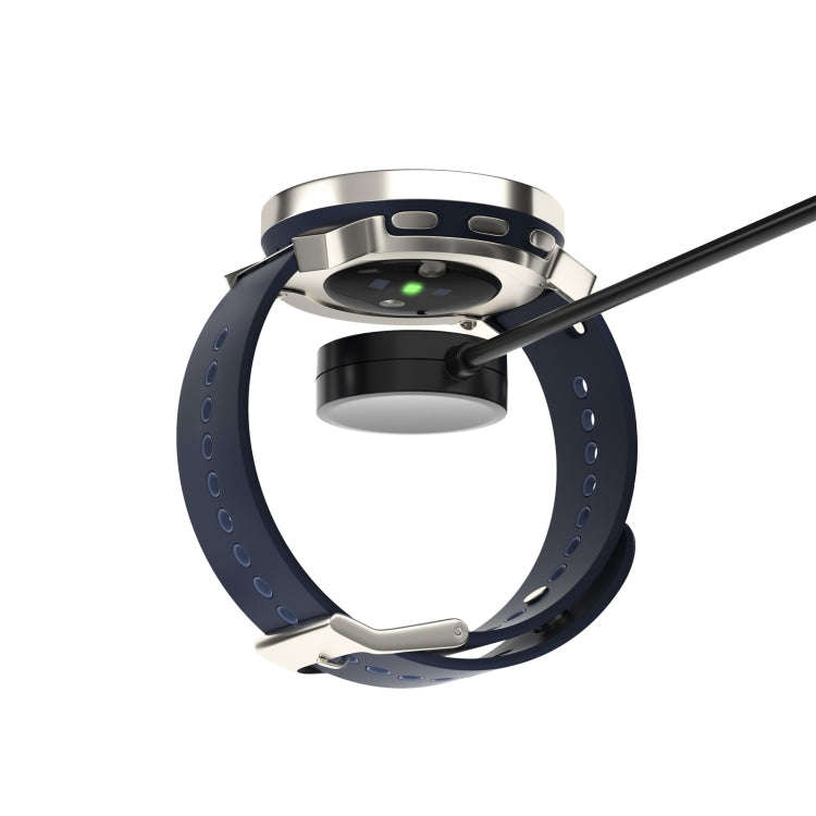 For Suunto 9 Peak 38mm Smart Watch Magnetic Charging Cable, Length: 1m(Black)