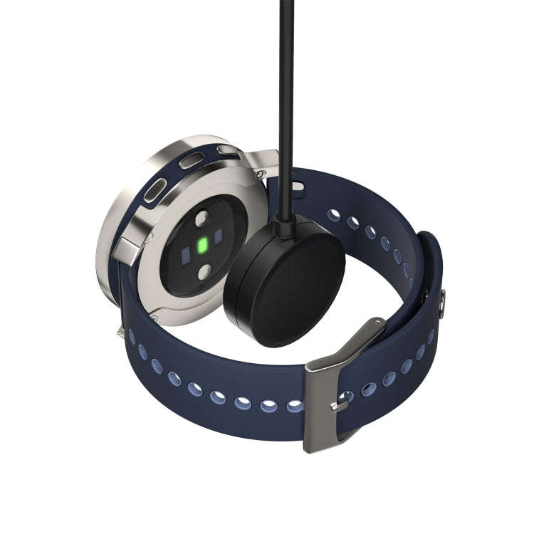 For Suunto 9 Peak 38mm Smart Watch Magnetic Charging Cable, Length: 1m(Black)
