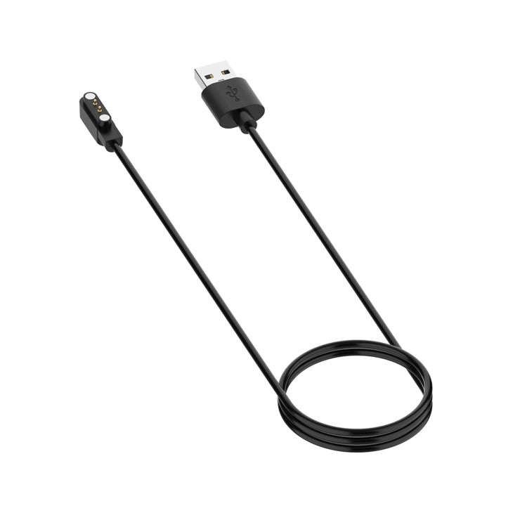 For Noise Colorfit Pro 3 Smart Watch Magnetic Charging Cable, Length: 1m(Black)