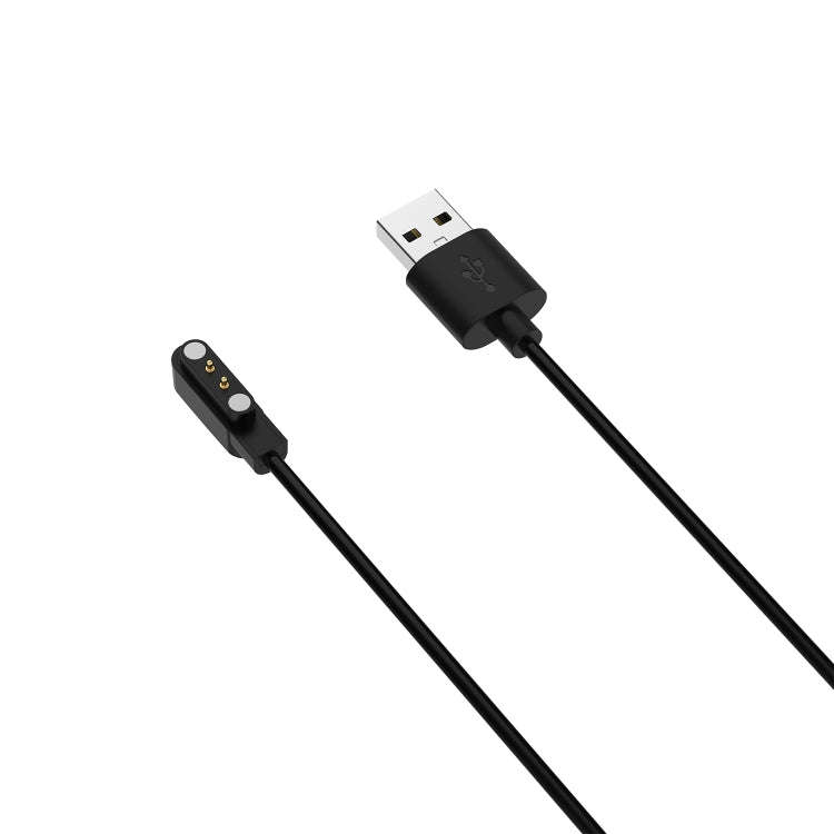 For Noise Colorfit Pro 3 Smart Watch Magnetic Charging Cable, Length: 1m(Black)